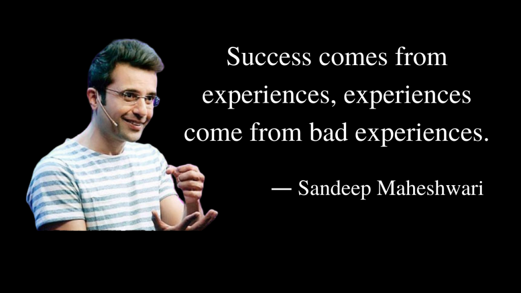 Sandeep Maheshwari's Quote