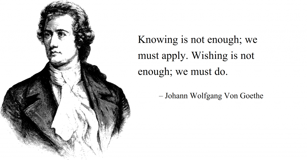 Johann Wolfgang Von Goethe's Quote