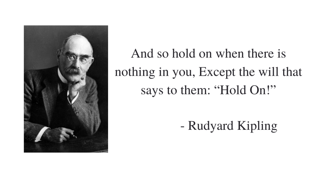 Rudyard Kipling's Quote