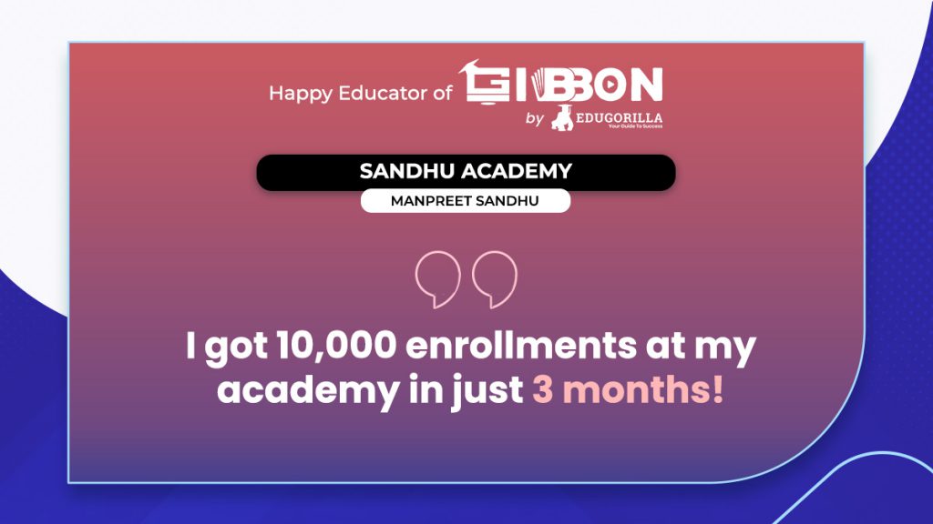 Mr Manpreet Sandhus Founder Of ‘sandhu Academy Got 10000